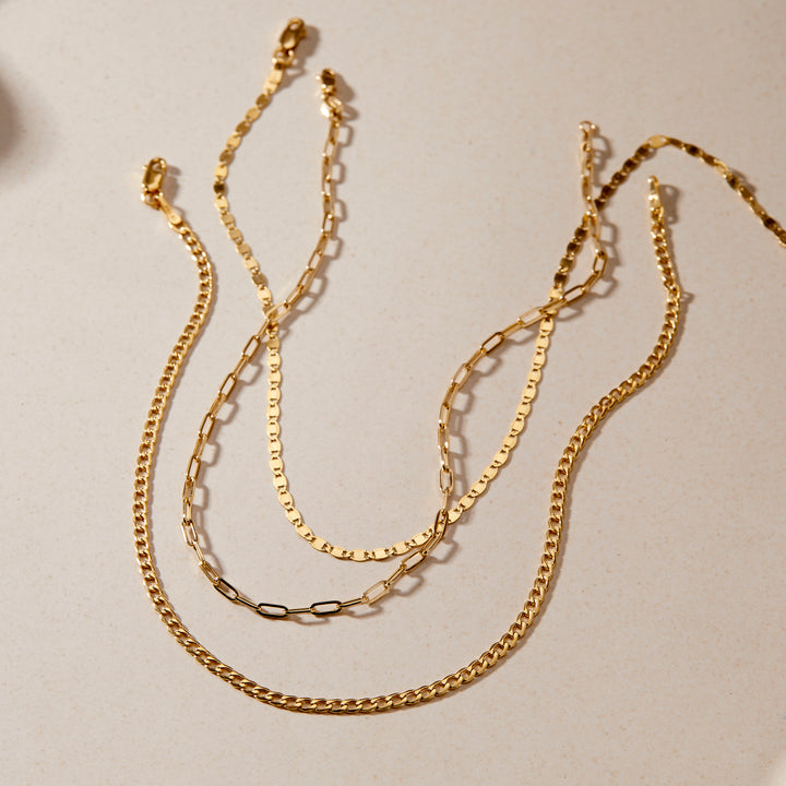 Mara 14K Gold Anklet