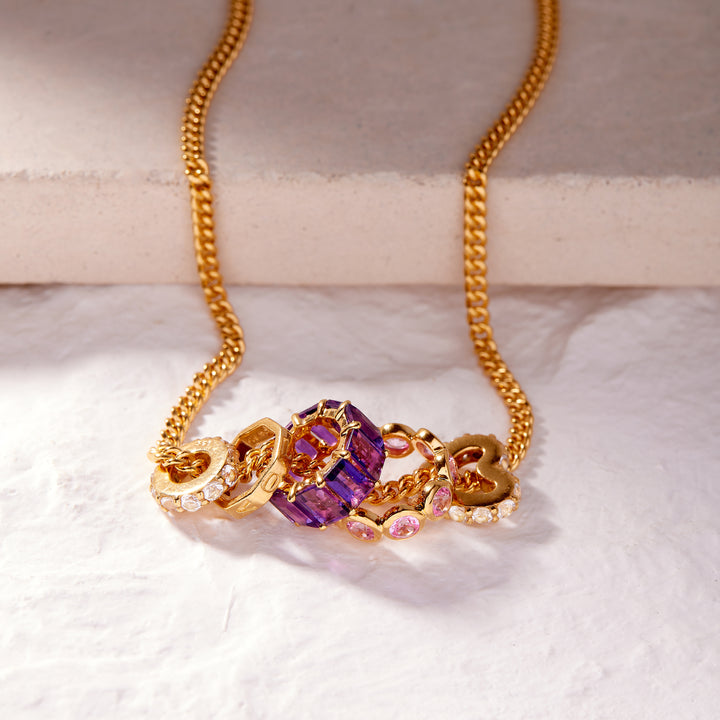 Gracie Gold Vermeil Heart Bead
