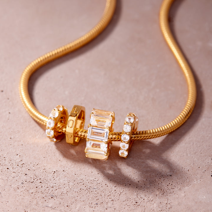 Gracie Gold Vermeil Love Bead