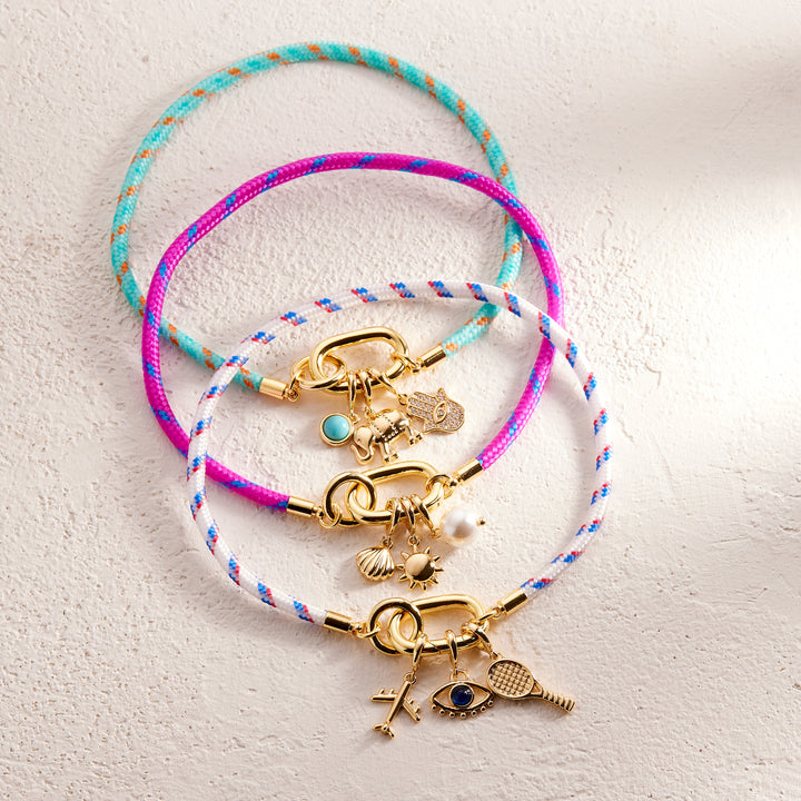 Effie Tennis Racket Charm