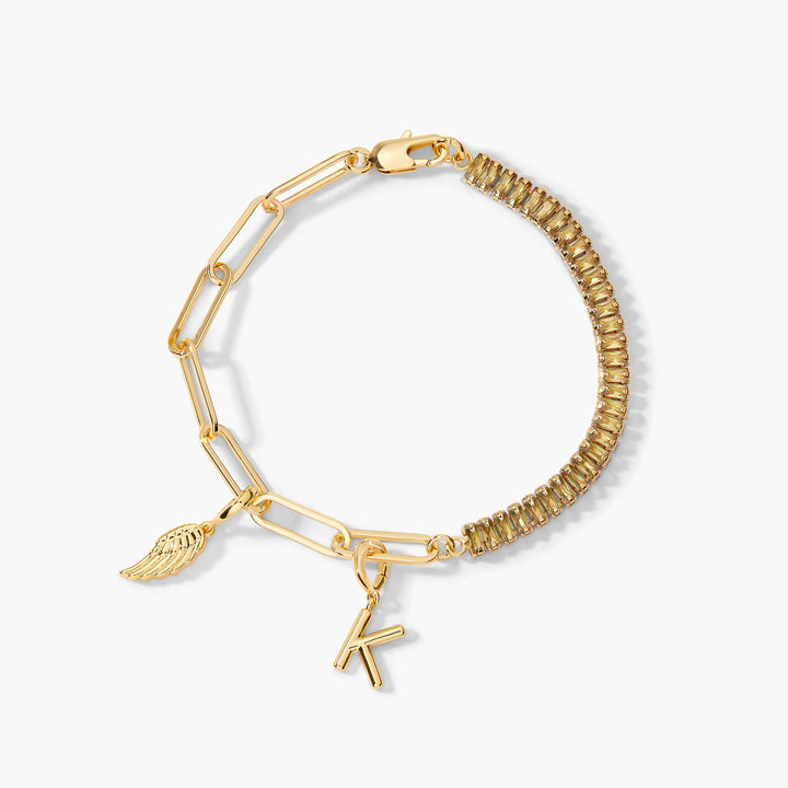 Priya Birthstone Charm Bracelet