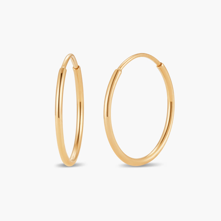 Cleo 14K Gold Hoops