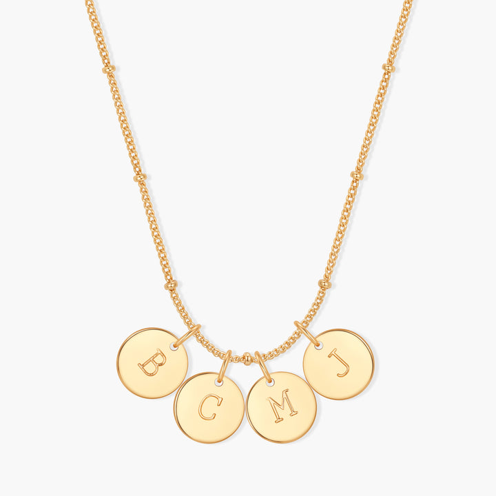 Madeline Four Initial Pendant