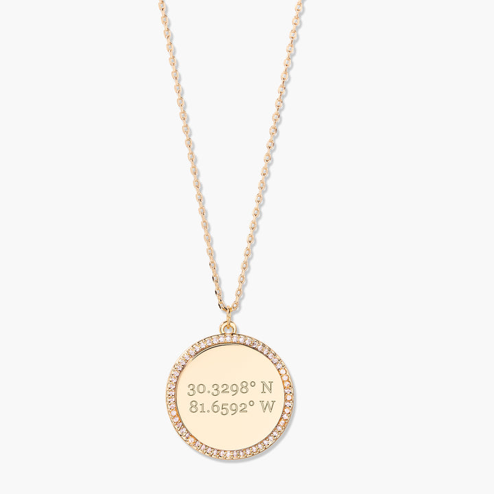 Cece Two Line Coordinate Necklace