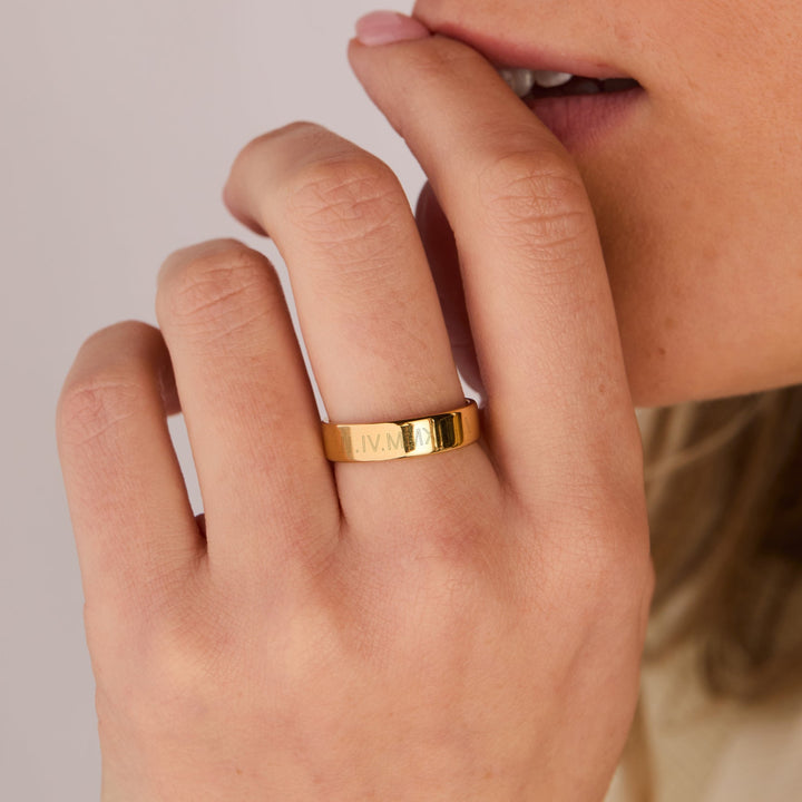 Aria Roman Numeral Ring