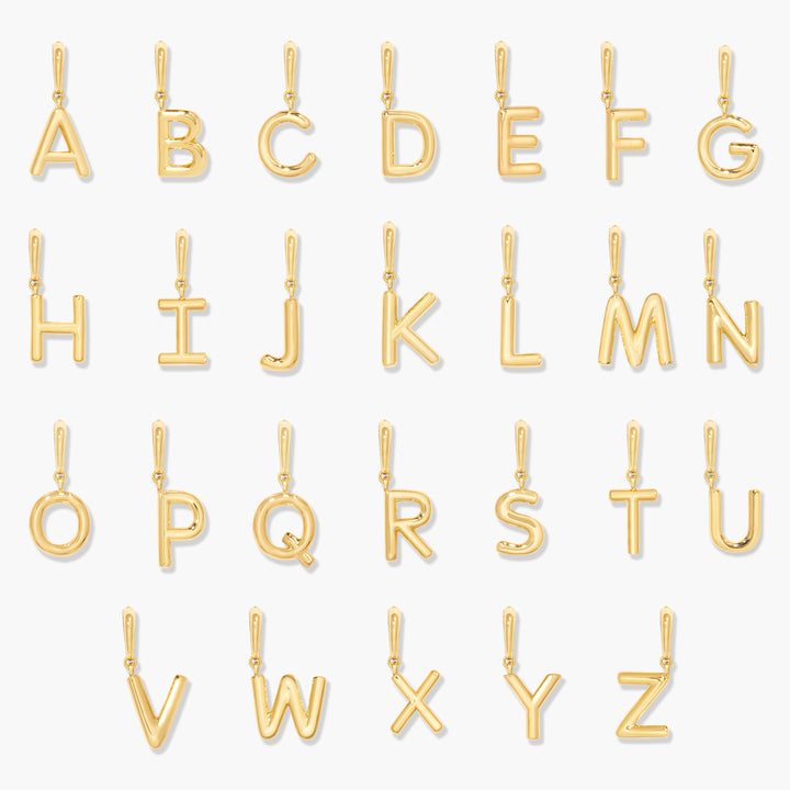 Colette Birthstone Initial Necklace