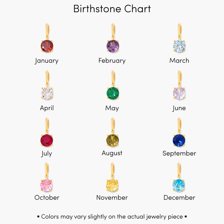 Melrose Birthstone Necklace