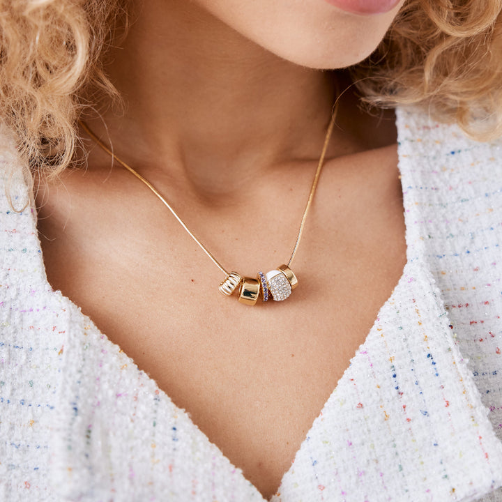 Gaby Crystal Enamel Bead