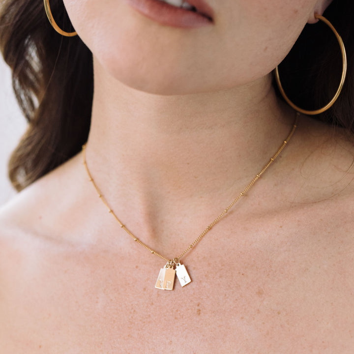 Add-on Madeline Rectangle Initial Charm