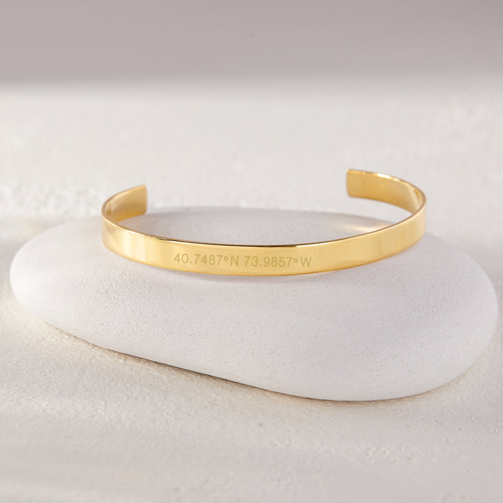 Coordinate Fine Cuff Bracelet