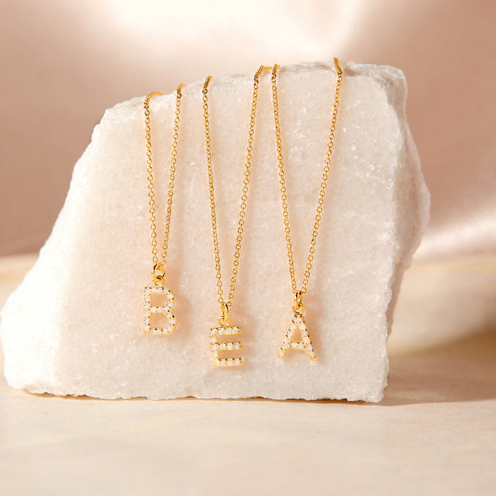 Blaire Diamond Initial Pendant