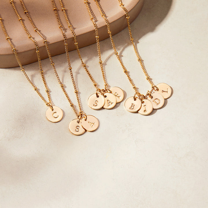 Madeline Four Initial Pendant