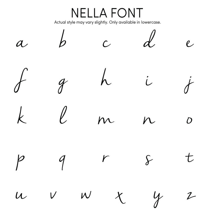 Nella Mini Nameplate Necklace